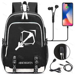 Arknights Backpack for Boys Girls Student Bookbag