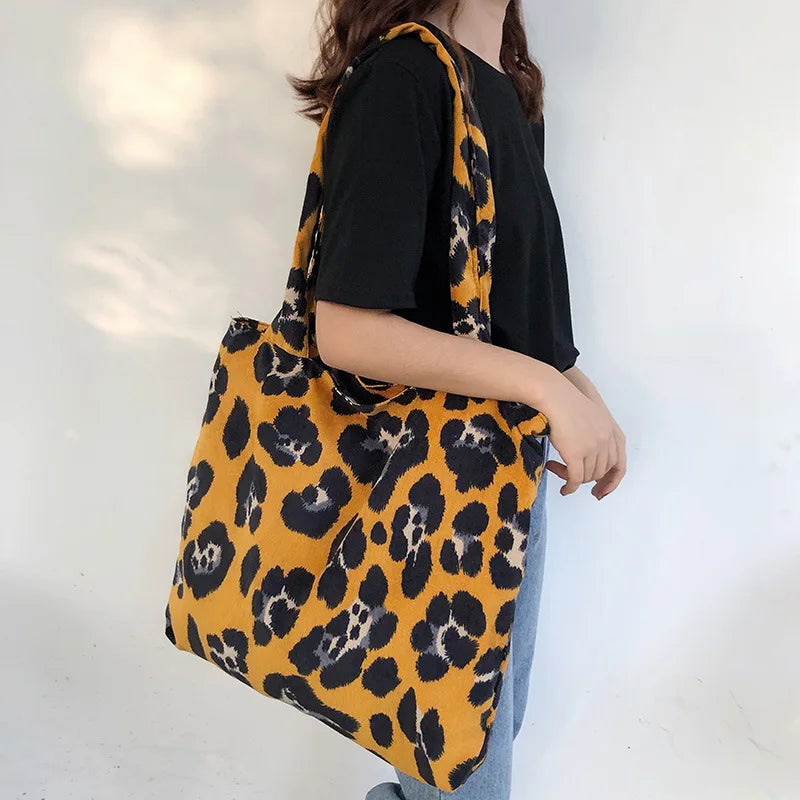 Canvas Handbag for Women Large Capacity Casual Shoulder Bag Totes
