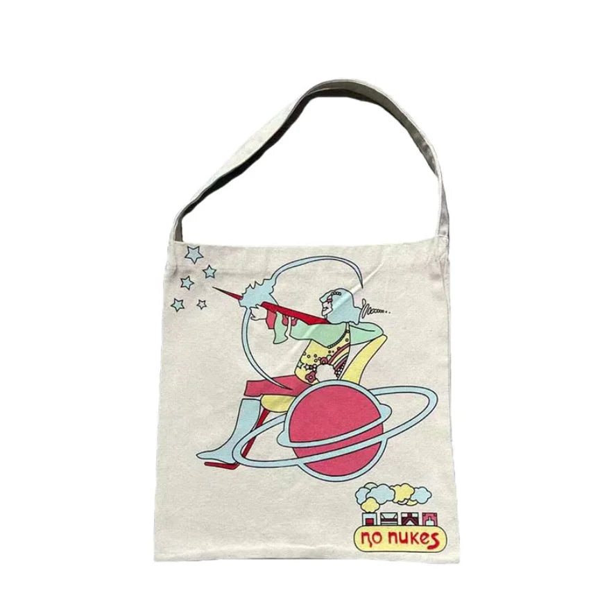 Canvas KAPITAL Bag Top Version Hand Carrying Shoulder Bag
