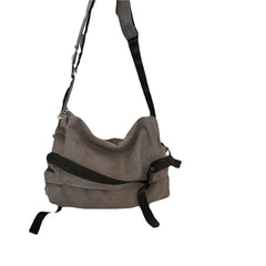 Canvas Messenger Bag Large Capacity Shoulder Bag