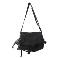 Canvas Messenger Bag Ladies Big Capacity Handbags Shoulder Bag