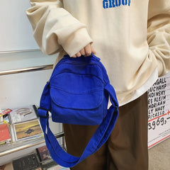 Nylon Crossbody Bag Women Casual Messenger Bag Mini Handbags Female