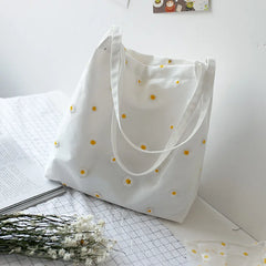 Canvas Mini Shoulder Purses Handbag Shopping Bags For Women