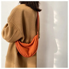 Nylon Crossbody Bag for Women Large Capacity Tote Lady Travel Shopper