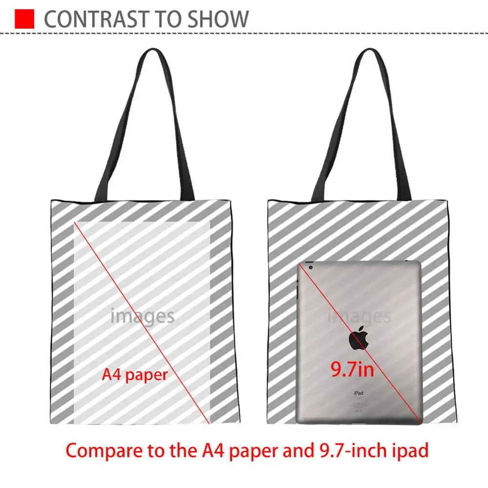 Nightmare Before Christmas Eco-friendly Foldable Shopping Bag