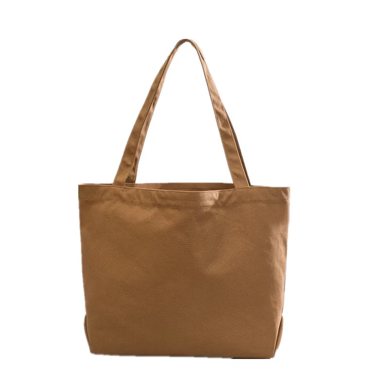 Casual Japanese Canvas Shoulder Bag Large-capacity Handbag