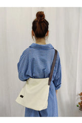 Canvas Shoulder Bag Student Messenger Tote Bag Japanese