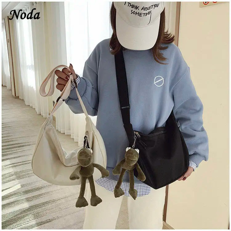 Canvas Large Capacity Shoulder Handbag for Women
