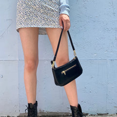 Canvas Tote Women Small Shoulder Bag Vintage Messenger Subaxillary Bag