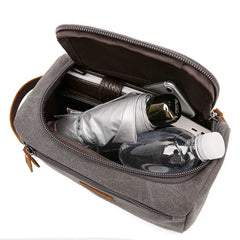 Vintage Makeup Travel Bag Organizer Hanging Beauty Supplies Pack with Zipper