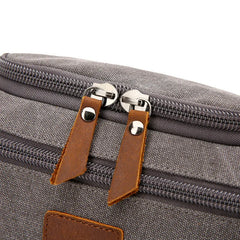 Vintage Makeup Travel Bag Organizer Hanging Beauty Supplies Pack with Zipper