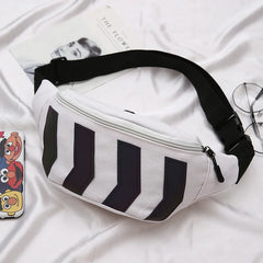 Reflective Waist Pack Fanny Bag with Earphone Hole
