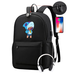 Waterproof Backpack for Teenage Boys Girls with USB Port