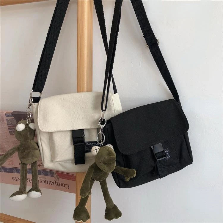 Canvas Women Crossbody Bags Small Handbags Shoulder Bag Casual Satchels