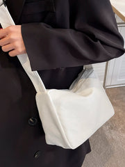 Canvas Women's Crossbody Bag Casual Solid Shoulder Tote High Capacity Handbags