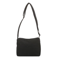 Canvas Women's Crossbody Bag Casual Solid Shoulder Tote High Capacity Handbags