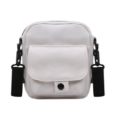 Canvas Women's Crossbody Bag Small Shoulder Handbag Zipper Purse