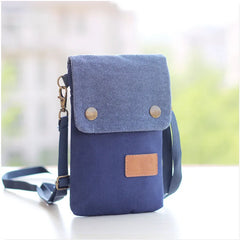 Canvas Women's Small Shoulder Bag Lady Personality Creative Cartoon Crossbody Ba