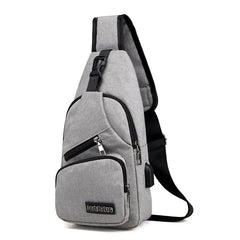One-shoulder Waterproof Waist Bag Zip Fanny Pack