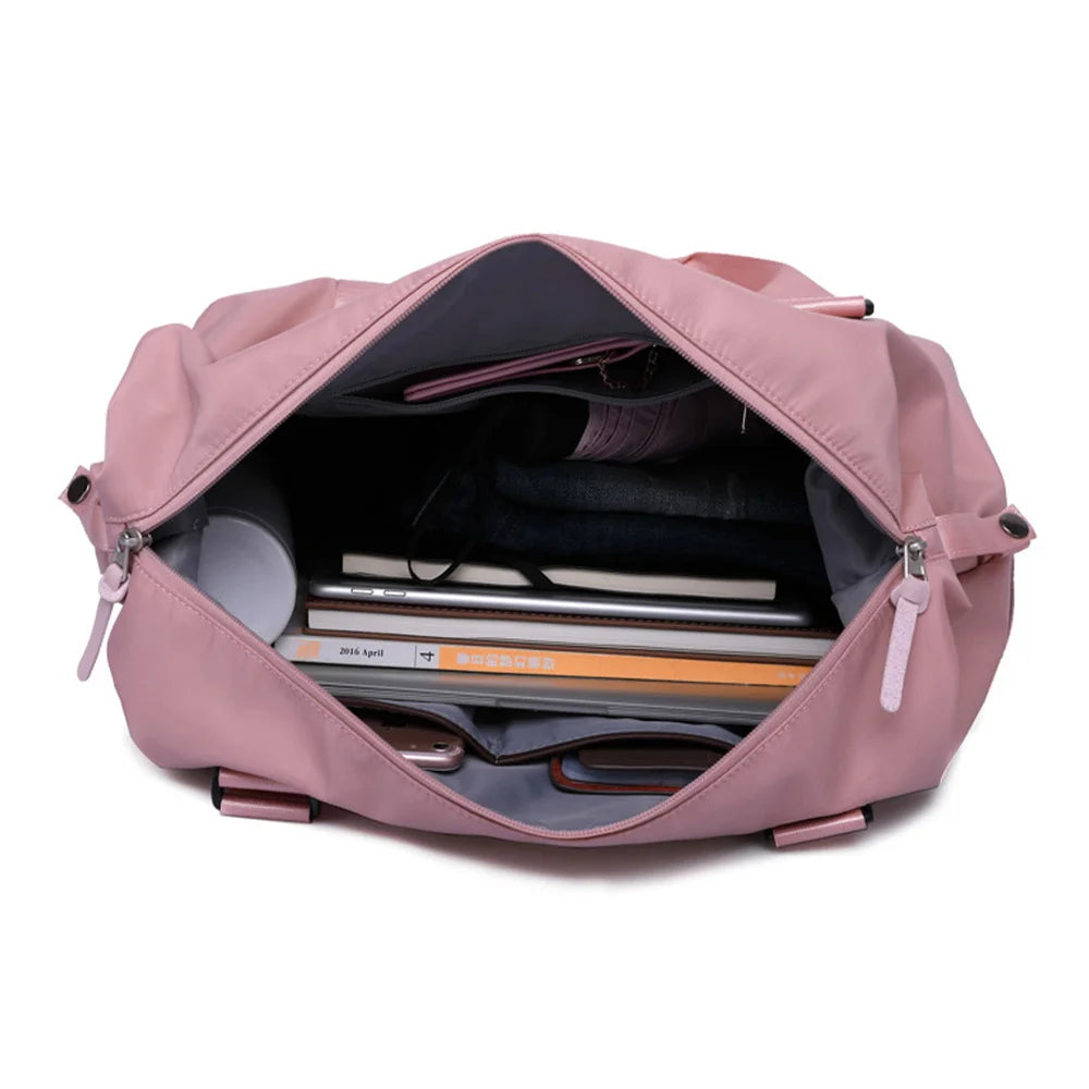 Large Waterproof Capacity Folding Travel Bag Gym Yoga Handbag for Women Men