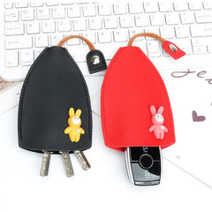Car Key Bag PU Key Protection Sleeve Multifunctional Large Capacity Christmas