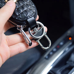 Car Key Holders Buckle Housekeeper Keys Organizer Zipper Key Case Bag