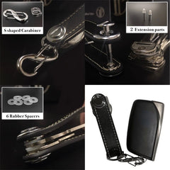 Car Key Pouch Bag Case Wallet Holder Chain Key Wallet Ring Collector