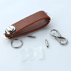 Car Key Pouch Bag Wallet Leather Keychain