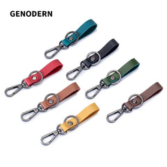 Men's High-Grade Leather Car Key Ring