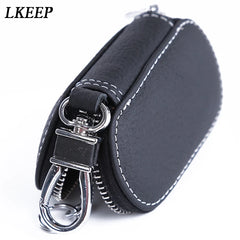 Leather Car Key Wallets Housekeeper Keys Organizer