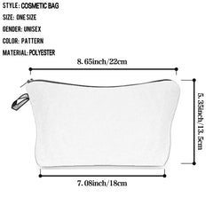 Dinosaur Cosmetic Bag Travel Organizer Makeup Bag