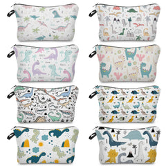 Dinosaur Cosmetic Bag Travel Organizer Makeup Bag