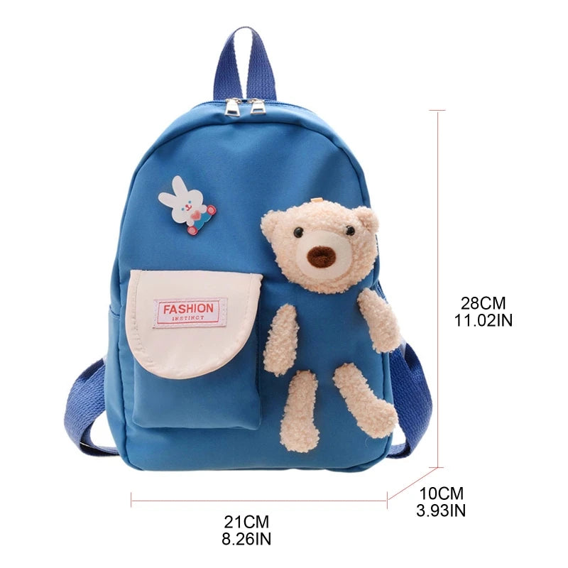 Bear Toy School Bag for Kids Kindergarten Children