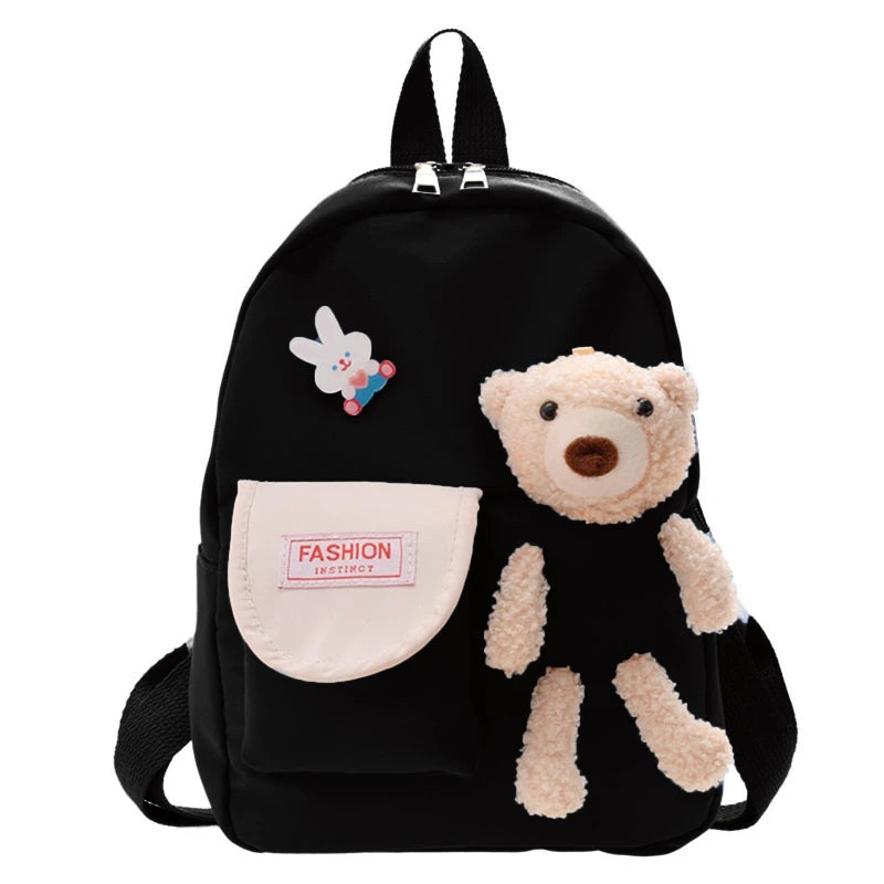 Bear Toy School Bag for Kids Kindergarten Children