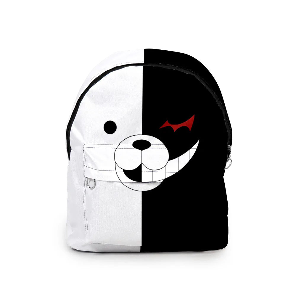 3D Printed Monokuma Student Bookbag for Boys/Girls