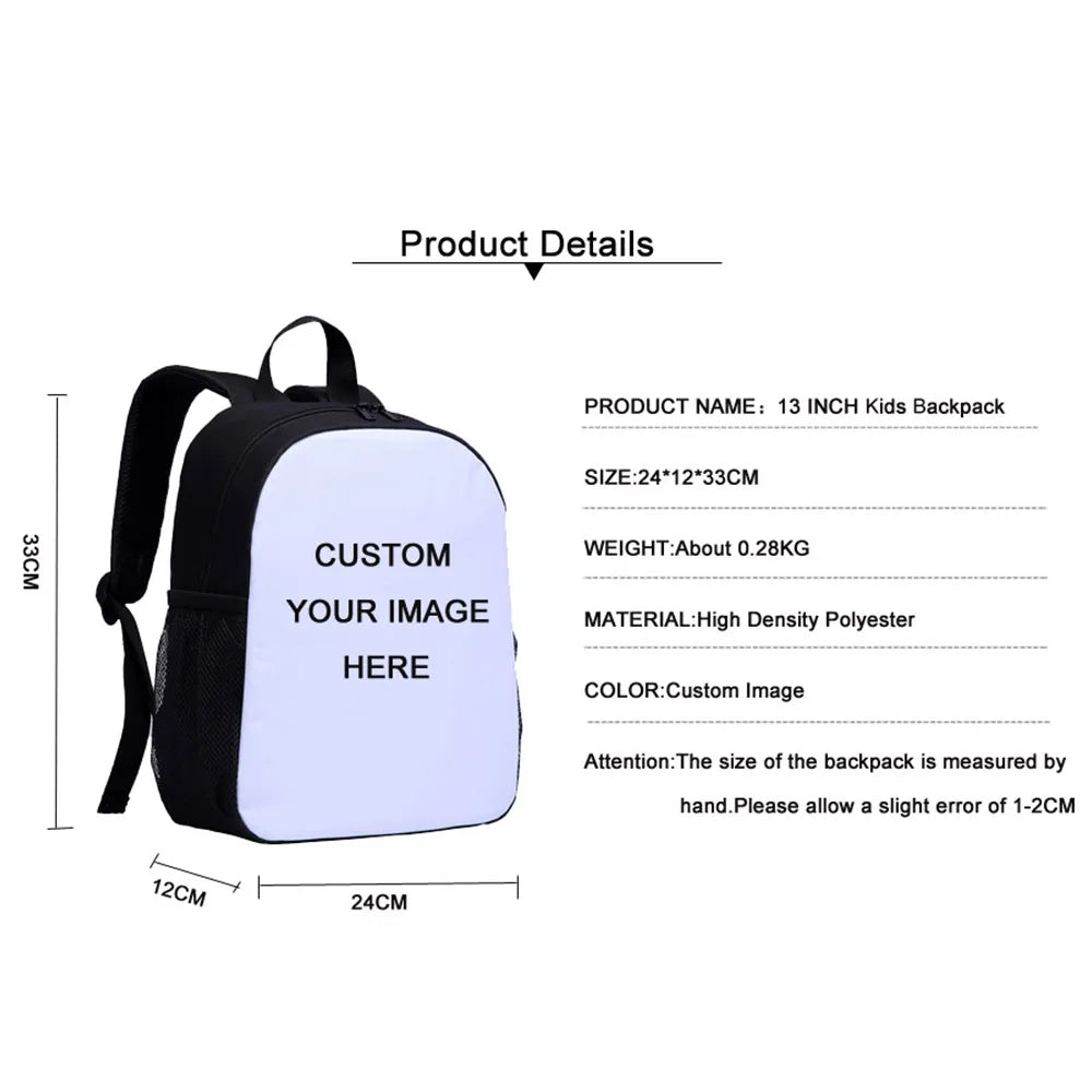 Cartoon Cat Kindergarten Bag For Kids Girls