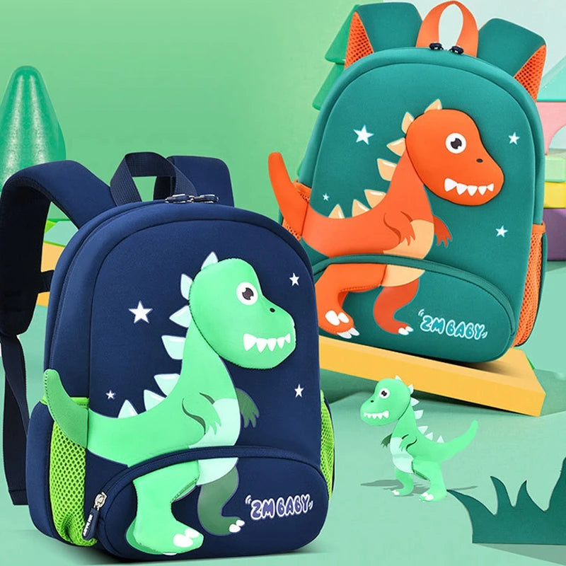 Kids Dinosaur Backpack for Boys Girls School Bag Kindergarten Preschool Baby Tra
