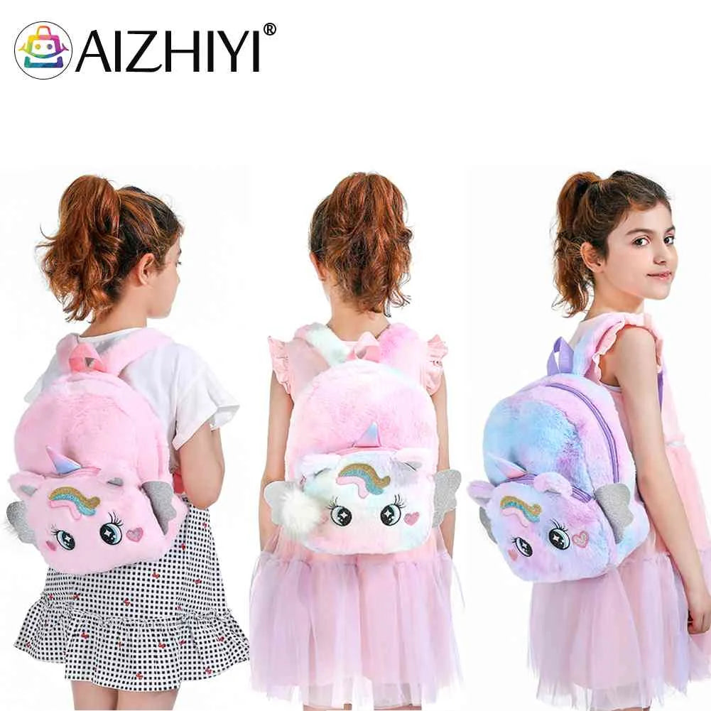 Cartoon Pony School Backpack for Kids Girl Bookbag