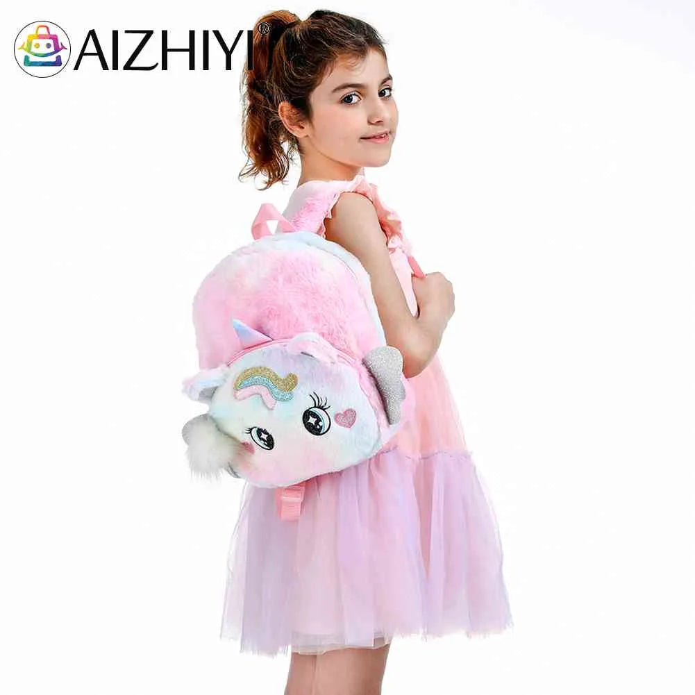 Cartoon Pony School Backpack for Kids Girl Bookbag