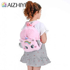 Cartoon Pony School Backpack for Kids Girl Bookbag