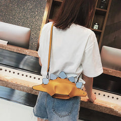Dino Shoulder Bag PU Leather Women Handbag Shopping Phone Holder