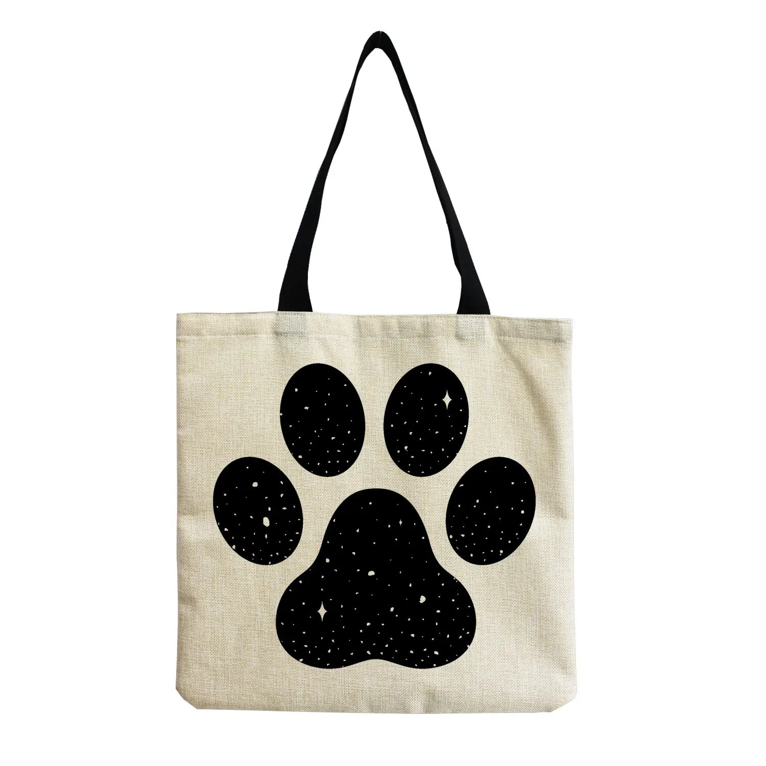 Cartoon Dog Women's Large Capacity Print Animal Shoulder Bag Tote Bag