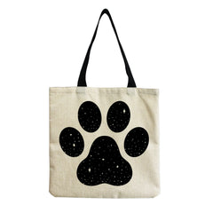 Cartoon Dog Women's Large Capacity Print Animal Shoulder Bag Tote Bag