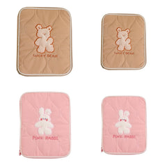 Cartoon Embroidery Pouch for 13in 11in 10.5in 10.2in Tablet