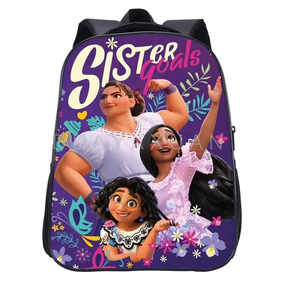 Cartoon Encanto Kindergarten Backpack Kids School Bags