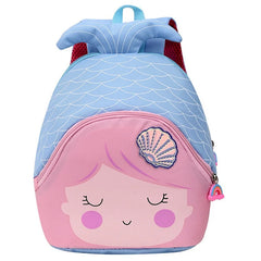 Cartoon Fish School Bag Student Girls Lovely Backpack Mochila Kindergarten 3D Bo