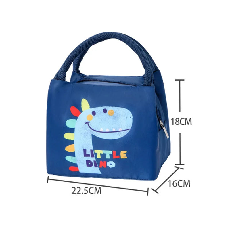 Cartoon Insulated Bento Box Thermal Bag for Lunch