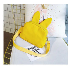 Japanese Rabbit Ear Small Change Canvas Shoulder Bag