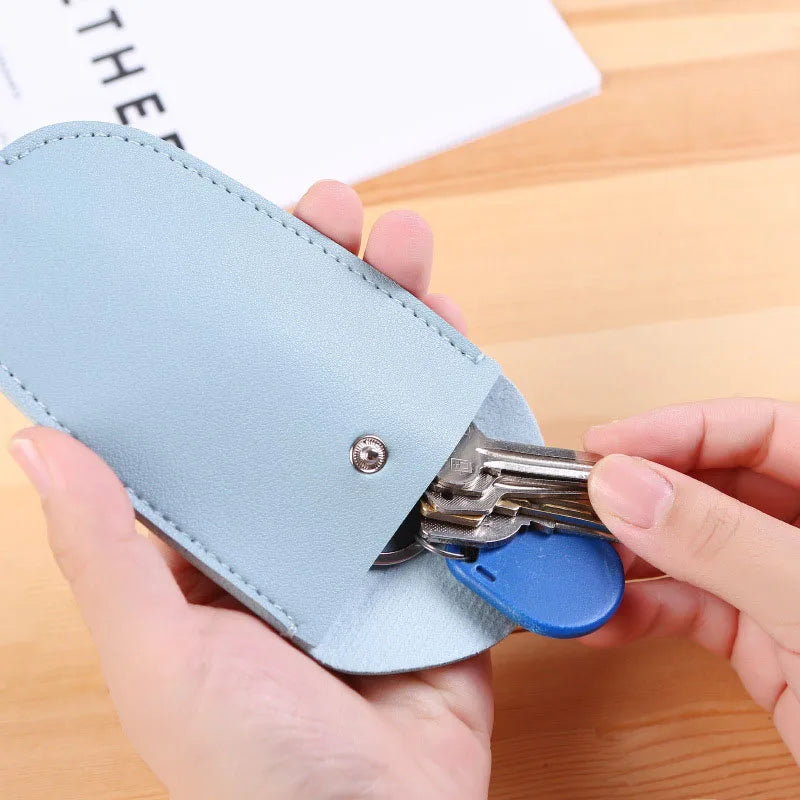 Monster University Pull Type Key Bag PU Leather Key Wallets