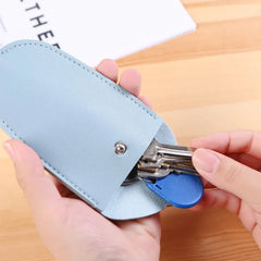 Monster University Pull Type Key Bag PU Leather Key Wallets